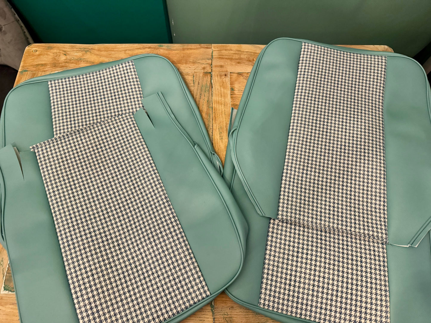 Replacement Seat Covers Porsche Pepita Mini Austin Rover Classic