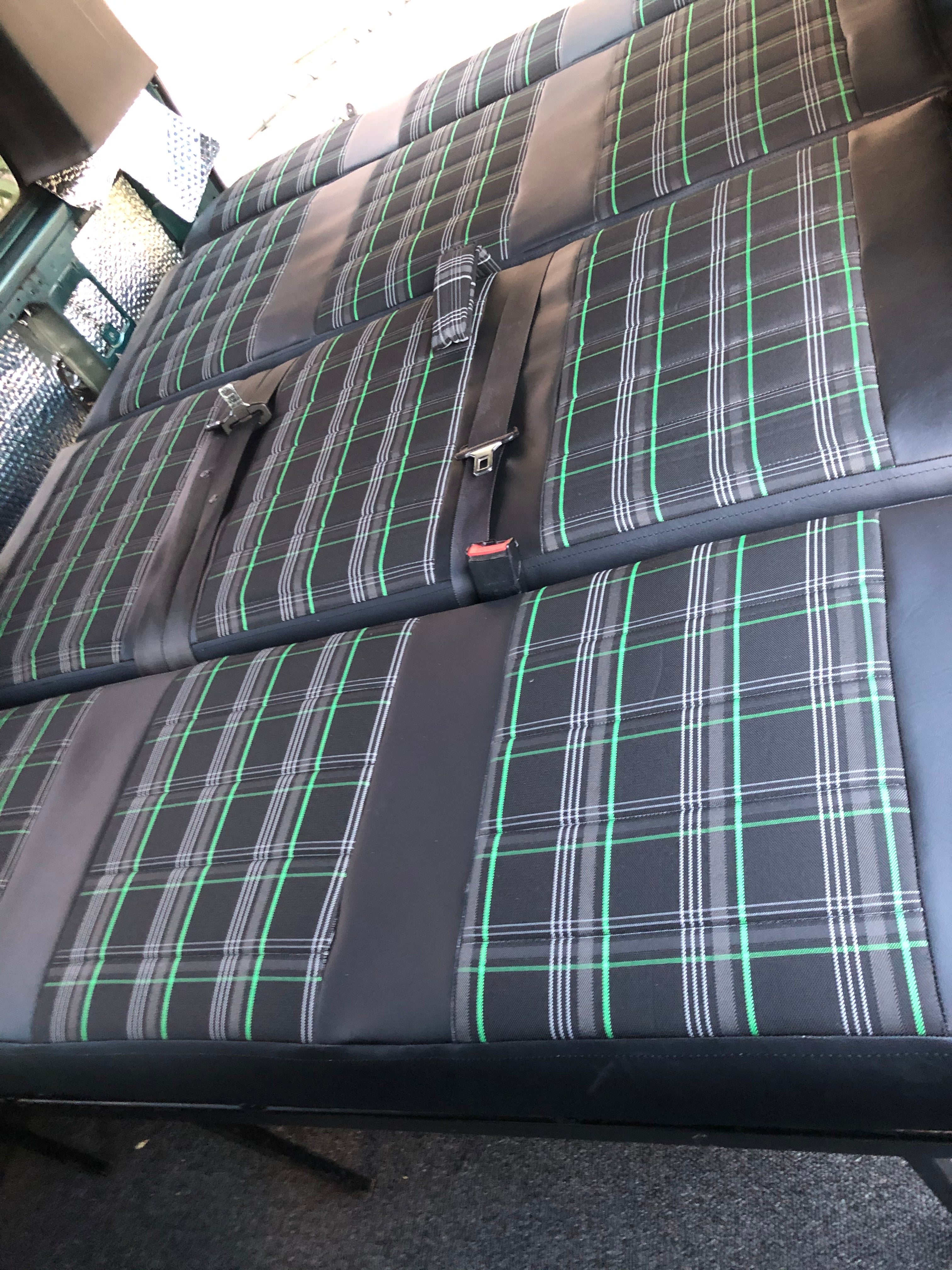 VW T25 T3 Seat & Zipped Bed Covers