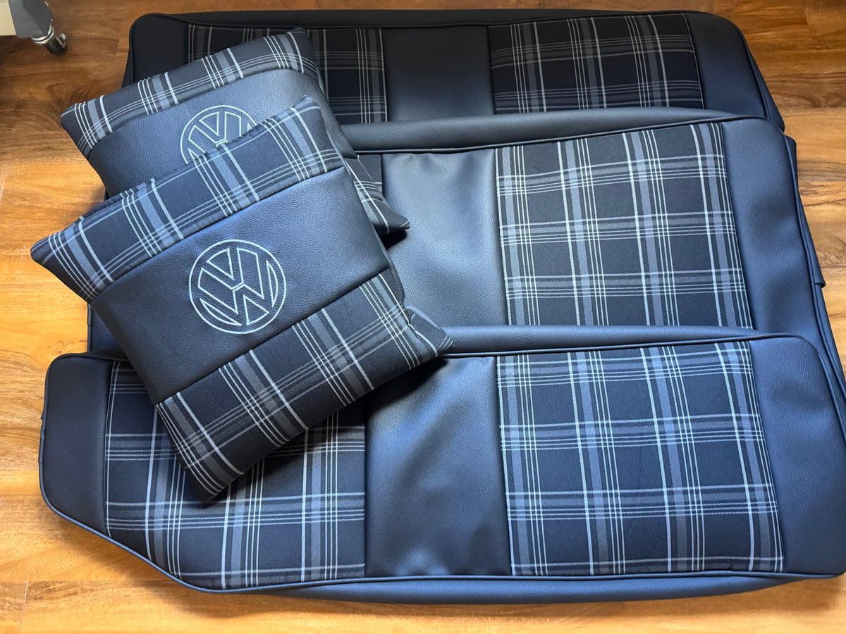 Rock & Roll Bed Covers 3/4  staple to board