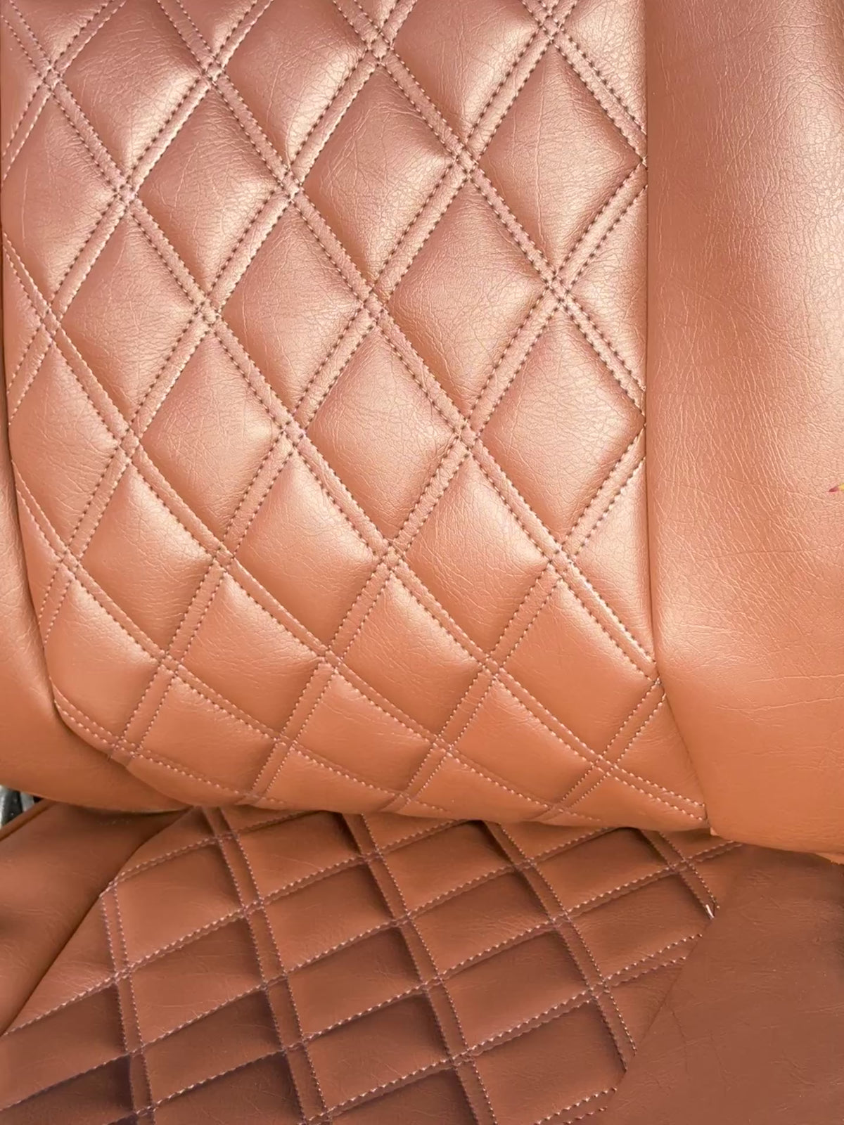 Vw T25 T3 Seat Covers Dark Tan